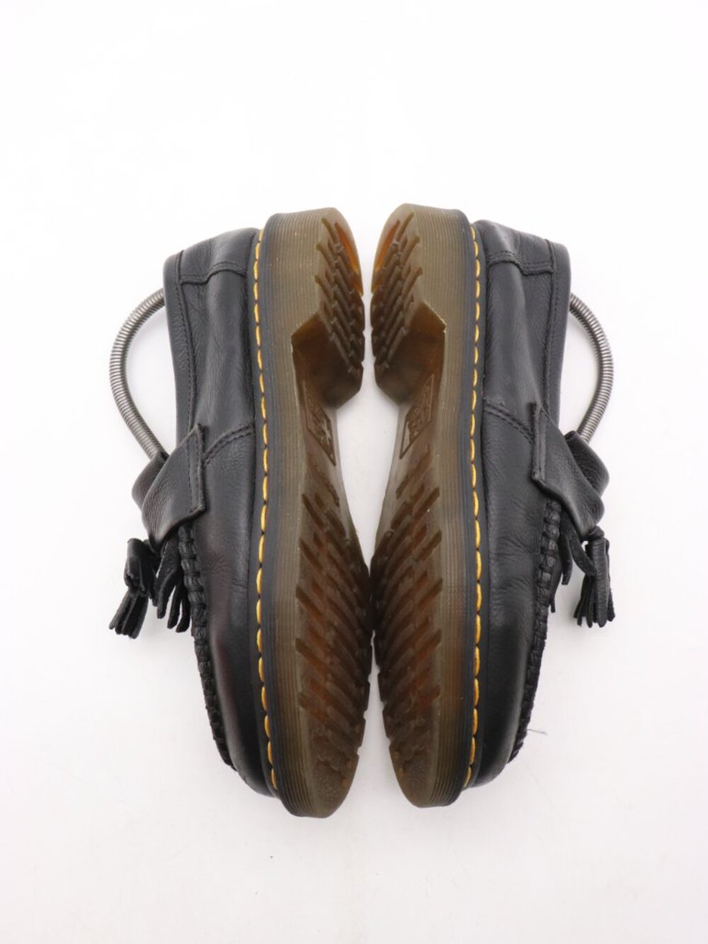 Doc Dr Martens Adrian Women's Size 9 Black Leather Tassel Loafers Slip On - Picture 8 of 9